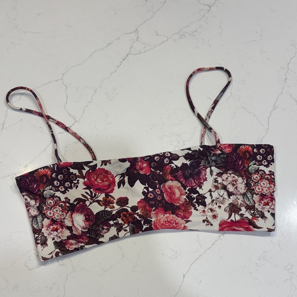 Boys & Areows Floral Bikini Top